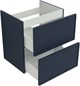 AQUANET Тумба под раковину подвесная Арт 60 маренго AQUANET-313264 - фото 265793