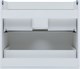 AQUANET Тумба под раковину подвесная Арт 75 белый матовый AQUANET-313255 - фото 265840