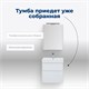 AQUANET Тумба под раковину подвесная Бруклин 60 белый AQUANET-203958 - фото 266079