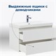 AQUANET Тумба под раковину подвесная Вега 100 белый глянец AQUANET-316655 - фото 266129