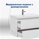 AQUANET Тумба под раковину подвесная Вега 60 (2 ящика) AQUANET-308318 - фото 266594