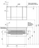 AQUANET Тумба под раковину подвесная Верона 100 белый (подвесная 2 ящика) AQUANET-175382 - фото 266715