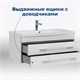 AQUANET Тумба под раковину подвесная Верона 100 белый (подвесная 2 ящика) AQUANET-175382 - фото 266717