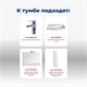 AQUANET Тумба под раковину напольная Верона 90 белый (напольная 1 ящик 2 дверцы) AQUANET-182708 - фото 266807