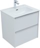 AQUANET Тумба под раковину подвесная Вита 60 белый матовый AQUANET-330473 - фото 266851
