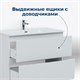 AQUANET Тумба под раковину подвесная Джейн (Flat) 90 белый матовый AQUANET-335425 - фото 267129
