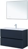 AQUANET Тумба под раковину подвесная Джейн 100 маренго AQUANET-313304 - фото 267207
