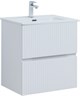 AQUANET Тумба под раковину подвесная Джейн 60 белый матовый AQUANET-313284 - фото 267235