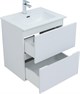 AQUANET Тумба под раковину подвесная Джейн 60 белый матовый AQUANET-313284 - фото 267238