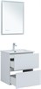 AQUANET Тумба под раковину подвесная Джейн 60 белый матовый AQUANET-313284 - фото 267240
