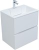 AQUANET Тумба под раковину подвесная Джейн 60 белый матовый AQUANET-313284 - фото 267244