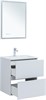 AQUANET Тумба под раковину подвесная Джейн 60 белый матовый AQUANET-313284 - фото 267245