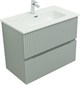 AQUANET Тумба под раковину подвесная Джейн 80 мисти грин AQUANET-313318 - фото 267400