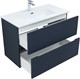 AQUANET Тумба под раковину подвесная Джейн 90 маренго AQUANET-313303 - фото 267440
