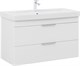 AQUANET Тумба под раковину подвесная Ирис New 100 белый глянец AQUANET-339280 - фото 267502