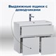 AQUANET Тумба под раковину подвесная Латина 80 белый AQUANET-179638 - фото 267741