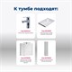 AQUANET Тумба под раковину подвесная Латина 80 белый AQUANET-179638 - фото 267743