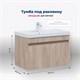 AQUANET Тумба под раковину подвесная Оптима 80 дуб светлый AQUANET-344805 - фото 268948