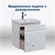AQUANET Тумба под раковину подвесная Палермо 60 белый AQUANET-203934 - фото 268980