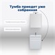AQUANET Тумба под раковину подвесная Палермо 60 белый AQUANET-203934 - фото 268983