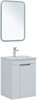 AQUANET Тумба под раковину подвесная Практика 50 белый матовый AQUANET-330451 - фото 268993