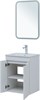 AQUANET Тумба под раковину подвесная Практика 50 белый матовый AQUANET-330451 - фото 268996