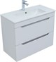 AQUANET Тумба под раковину подвесная Практика 80 белый матовый AQUANET-330459 - фото 269077