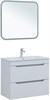 AQUANET Тумба под раковину подвесная Практика 80 белый матовый AQUANET-330459 - фото 269079