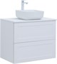 AQUANET Тумба под раковину подвесная Терра 80 белый матовый AQUANET-313234 - фото 269236