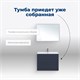 AQUANET Тумба под раковину подвесная Терра 80 маренго AQUANET-313245 - фото 269250