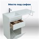 AQUANET Тумба под раковину напольная Токио 48 белый (напольная, 1 ящик) AQUANET-239289 - фото 269306