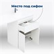 AQUANET Тумба под раковину напольная Токио 58 белый (напольная, 1 ящик, 2 дверцы) AQUANET-237745 - фото 269342
