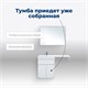 AQUANET Тумба под раковину напольная Токио 68 белый (напольная, 1 ящик, 2 дверцы) AQUANET-237746 - фото 269390