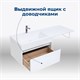 AQUANET Тумба под раковину подвесная Токио 68 белый (подвесная, 1 ящик) AQUANET-236917 - фото 269409
