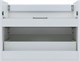 AQUANET Тумба под раковину подвесная Эмбер 80 белый матовый AQUANET-330467 - фото 269515