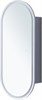 AQUANET Зеркальный шкаф Монте 40 белый, с LED подсветкой AQUANET-344786 - фото 269606