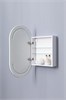 AQUANET Зеркальный шкаф Монте 50 белый, с LED подсветкой AQUANET-344787 - фото 269615