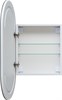 AQUANET Зеркальный шкаф Монте 50 белый, с LED подсветкой AQUANET-344787 - фото 269625