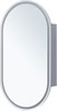 AQUANET Зеркальный шкаф Монте 50 белый, с LED подсветкой AQUANET-344787 - фото 269627