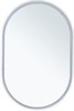 AQUANET Зеркальный шкаф Монте 60 белый, с LED подсветкой AQUANET-344788 - фото 269633