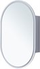 AQUANET Зеркальный шкаф Монте 60 белый, с LED подсветкой AQUANET-344788 - фото 269635