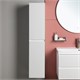 AQUANET Шкаф-пенал подвесной Альтера 34 белый матовый AQUANET-337158 - фото 269674