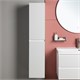 AQUANET Шкаф-пенал подвесной Альтера 34 белый матовый AQUANET-337158 - фото 269675