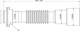 AQUANET Гибкое соединение 1 1/4'' x 40/50мм AQUANET-342066 - фото 269870