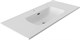 AQUANET Раковина Flat 100 белая матовая AQUANET-330426 - фото 269988