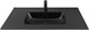AQUANET Раковина Flat 100 черная матовая AQUANET-329257 - фото 269994