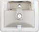 AQUANET Раковина Ирис 50 черная матовая AQUANET-329246 - фото 270219