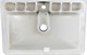AQUANET Раковина Ирис 70 черная матовая AQUANET-329248 - фото 270260