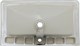 AQUANET Раковина Ирис 80 черная матовая AQUANET-329249 - фото 270286