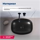 AQUANET Раковина накладная Fine-1-MB 50 черный матовый AQUANET-FINE-1-MB - фото 270686